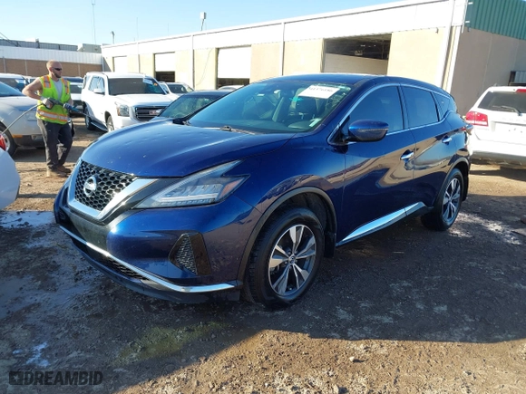 2020 Nissan Murano S with VIN 5N1AZ2AJ3LN152063, listed as a IAAI auction lot 41376186 with 85,022 mi miles. Bid and sale history available at carsss.com. Image 17.