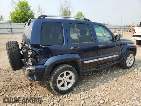 2006 Jeep Liberty Limited with VIN 1J4GL58K16W163927, listed as a Copart auction lot 58966875 with 209,675 mi miles and Clean title. Bid and sale history available at DreamBid. Image 3.