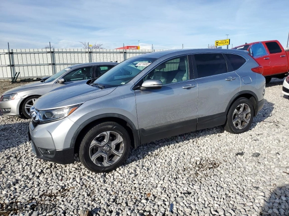 2018 Honda CR-V EX with VIN 7FARW2H58JE077403, listed as a Copart auction lot 50219085 with 70,228 mi miles and Salvage Title. Bid and sale history available at carsss.com. Image 1.