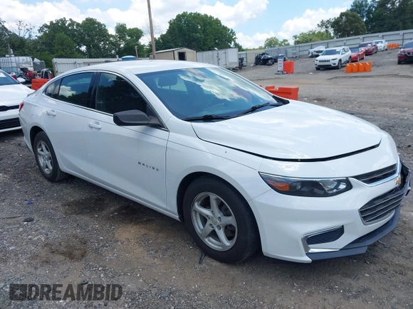 2016 Chevrolet Malibu LS z VIN 1G1ZB5ST1GF210886, wystawiony jako IAAI lot #42557333 z przebiegiem 46 829 mil mil oraz . Historia ofert i sprzedaży dostępna na DreamBid. Obrazek 1.