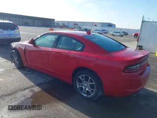 2015 Dodge Charger SXT with VIN 2C3CDXJG6FH754728, listed as a IAAI auction lot 41947562 with 191,286 mi miles. Bid and sale history available at carsss.com. Image 3.