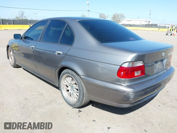 2002 BMW 5 Series 530i with VIN WBADT63462CH87855, listed as a IAAI auction lot 41988011 with Not Provided miles and . Bid and sale history available at DreamBid. Image 3.