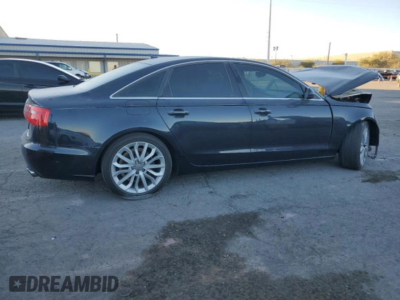 2013 Audi A6 Premium Plus with VIN WAUDFAFC7DN018573, listed as a Copart auction lot 79898604 with 71,914 mi miles and Salvage title. Bid and sale history available at DreamBid. Image 3.