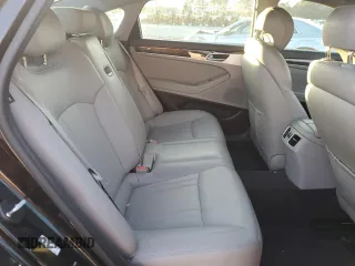 2017 Genesis G80 3.8L with VIN KMHGN4JE5HU180447, listed as a Copart auction lot 79687954 with 70,495 mi miles and Salvage Title. Bid and sale history available at DreamBid. Image 10.