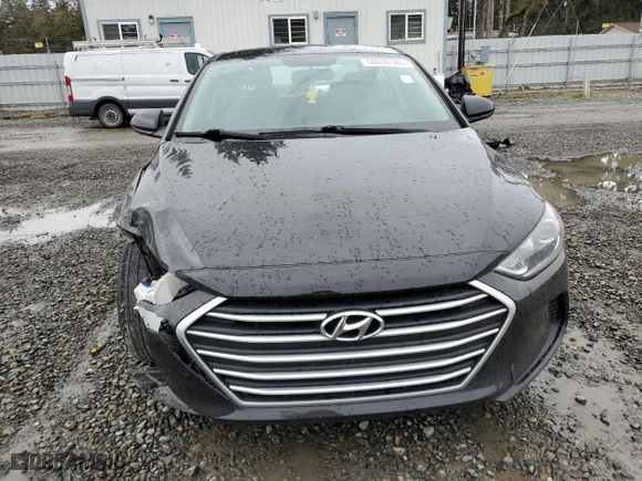2018 Hyundai Elantra SE with VIN 5NPD74LF8JH317811, listed as a Copart auction lot 50036305 with 43,569 mi miles and Salvage Title. Bid and sale history available at carsss.com. Image 5.