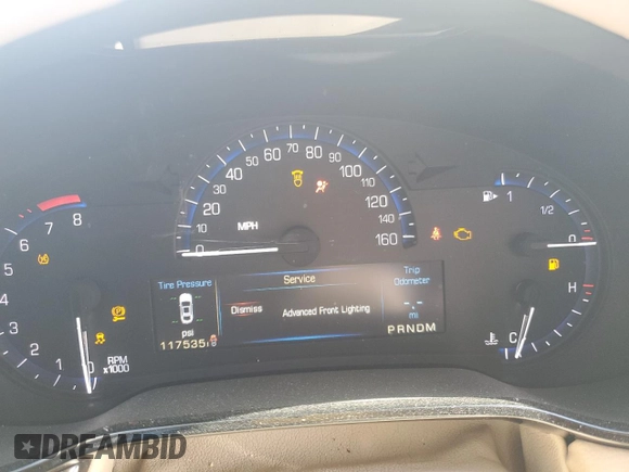 2014 Cadillac CTS Luxury RWD with VIN 1G6AR5S36E0191951, listed as a Copart auction lot 55017795 with 117,535 mi miles and Salvage Title. Bid and sale history available at carsss.com. Image 9.