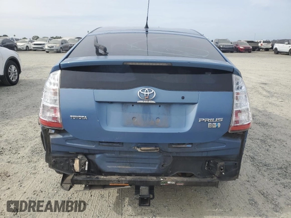 2008 Toyota Prius with VIN JTDKB20U087813424, listed as a Copart auction lot 54617375 with 177,544 mi miles and Salvage Title. Bid and sale history available at DreamBid. Image 6.