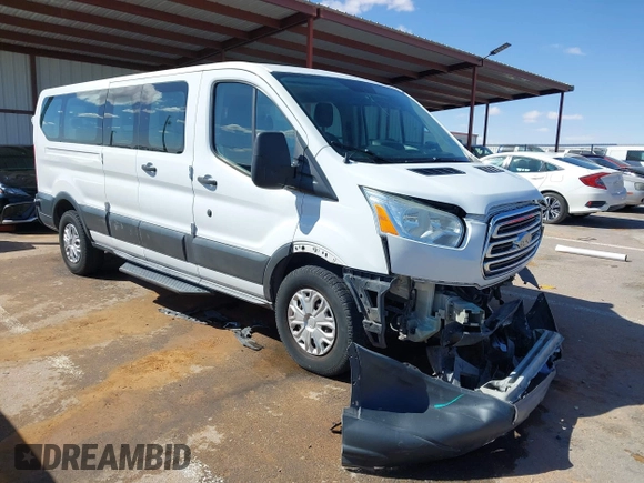 2016 Ford Transit Wagon XL with VIN 1FBZX2ZMXGKB08195, listed as a IAAI auction lot 41776500 with 237,729 mi miles. Bid and sale history available at carsss.com. Image 1.