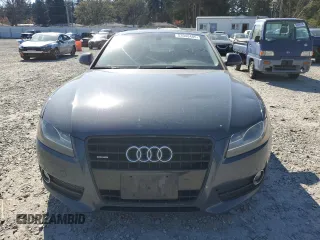 2009 Audi A5 with VIN WAUDK78T69A017408, listed as a Copart auction lot 53948485 with 194,232 mi miles and Salvage Title. Bid and sale history available at carsss.com. Image 5.