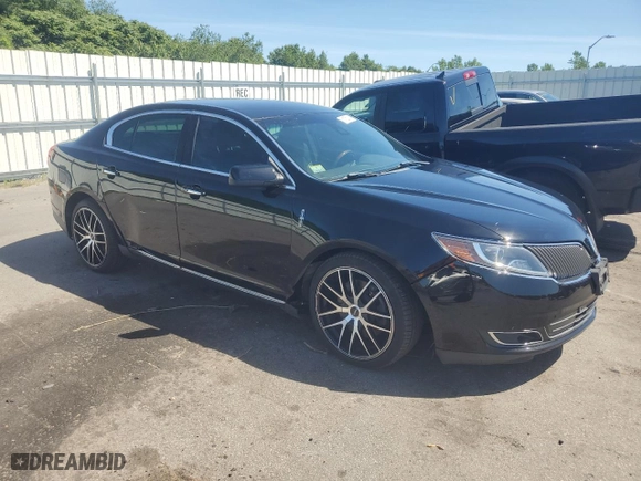 2016 Lincoln MKS EcoBoost with VIN 1LNHL9FT7GG600849, listed as a Copart auction lot 61152104 with 82,693 mi miles and Salvage Title. Bid and sale history available at carsss.com. Image 4.