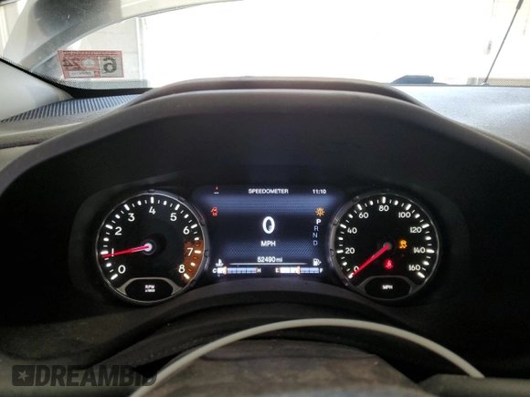 2016 Jeep Renegade Trailhawk with VIN ZACCJBCT3GPD16931, listed as a Copart auction lot 61857235 with 52,490 mi miles and Salvage title. Bid and sale history available at DreamBid. Image 9.