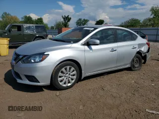 2017 Nissan Sentra SV z VIN 3N1AB7AP3HY282867, wystawiony jako Copart lot #57025445 z przebiegiem 79 690 mil mil oraz Szkoda całkowita • Salvage title. Historia ofert i sprzedaży dostępna na DreamBid. Obrazek 1.