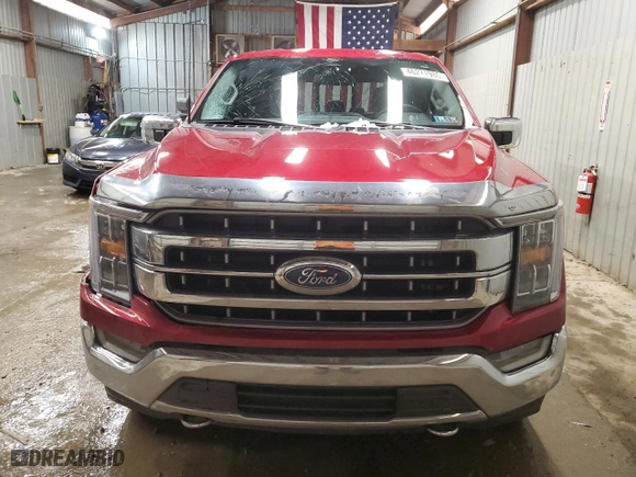 2022 Ford F-150 XL with VIN 1FTFW1E54NKE31536, listed as a Copart auction lot 46271985 with 41,986 mi miles and Salvage Title. Bid and sale history available at carsss.com. Image 5.