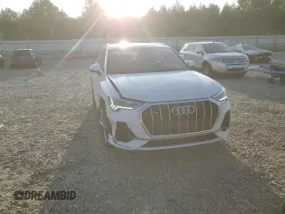 2020 Audi Q3 S line Prestige with VIN WA1FECF39L1008492, listed as a Copart auction lot 68421773 with 58,405 mi miles and Salvage Title. Bid and sale history available at carsss.com. Image 12.