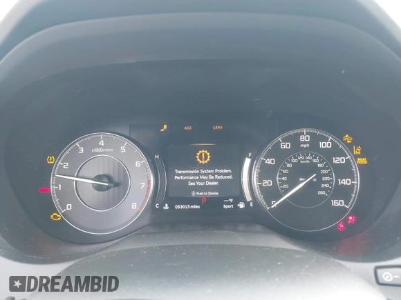 2020 Acura RDX Advance with VIN 5J8TC2H79LL033018, listed as a IAAI auction lot 42331295 with 53,015 mi miles and . Bid and sale history available at DreamBid. Image 7.