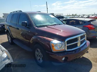 2005 Dodge Durango SLT z VIN 1D8HB48D45F522373, wystawiony jako IAAI lot #42599074 z przebiegiem 196 799 mil mil oraz . Historia ofert i sprzedaży dostępna na DreamBid. Obrazek 1.