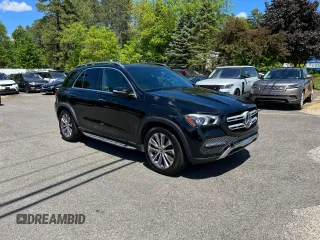 2022 Mercedes-Benz GLE 350 z VIN 4JGFB4KE5NA682343, wystawiony jako Copart lot #58990505 z przebiegiem 77 195 mil mil oraz Czysty tytuł • Clean title. Historia ofert i sprzedaży dostępna na DreamBid. Obrazek 1.