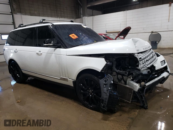 2014 Land Rover Range Rover Supercharged z VIN SALGS3TF3EA177856, wystawiony jako Copart lot #43134745 z przebiegiem 98 928 mil mil oraz Szkoda całkowita • Salvage title. Historia ofert i sprzedaży dostępna na DreamBid. Obrazek 4.