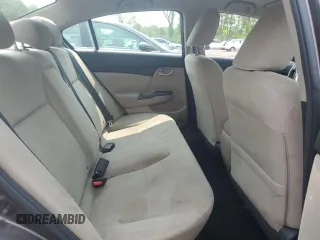2013 Honda Civic LX with VIN 2HGFB2F55DH552566, listed as a Copart auction lot 59542755 with 160,820 mi miles and Salvage title. Bid and sale history available at DreamBid. Image 10.
