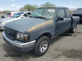 2001 Ford Ranger XL with VIN 1FTYR14U21PA94239, listed as a Copart auction lot 62170445 with 212,974 mi miles and Salvage title. Bid and sale history available at DreamBid. Image 1.