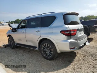 2023 Nissan Armada Platinum with VIN JN8AY2DA5P9403428, listed as a Copart auction lot 70490644 with Not Provided miles and Salvage Title. Bid and sale history available at carsss.com. Image 2.