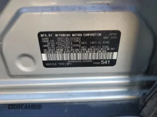 2020 Mitsubishi Outlander SE z VIN JA4AD3A30LZ040995, wystawiony jako Copart lot #53174605 z przebiegiem 139 046 mil mil oraz Szkoda całkowita • Salvage title. Historia ofert i sprzedaży dostępna na DreamBid. Obrazek 15.