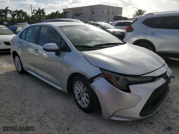 2021 Toyota Corolla LE with VIN JTDVPMAE8MJ146102, listed as a Copart auction lot 79123014 with 85,682 mi miles and Clean Title. Bid and sale history available at carsss.com. Image 4.