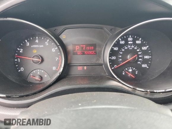 2017 Kia Sedona LX with VIN KNDMB5C16H6218630, listed as a Copart auction lot 54375925 with 159,352 mi miles and Clean Title. Bid and sale history available at carsss.com. Image 9.