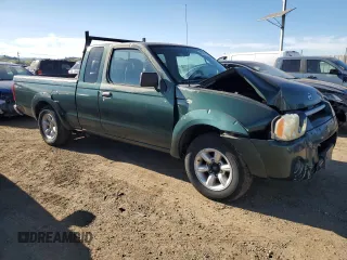 2002 Nissan Frontier XE with VIN 1N6DD26S92C381436, listed as a Copart auction lot 46527595 with 224,696 mi miles and Salvage title. Bid and sale history available at DreamBid. Image 4.