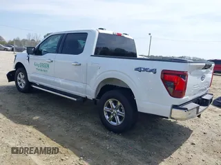 2024 Ford F-150 XLT with VIN 1FTEW3LP8RKE58028, listed as a IAAI auction lot 41805562 with 14,654 mi miles. Bid and sale history available at carsss.com. Image 3.