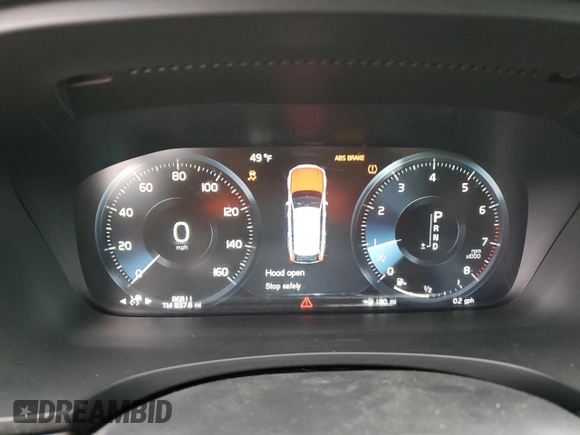 2018 Volvo V90 z VIN YV4102NK3J1018768, wystawiony jako Copart lot #84166884 z przebiegiem 86 811 mil mil oraz Szkoda całkowita • Salvage title. Historia ofert i sprzedaży dostępna na DreamBid. Obrazek 9.