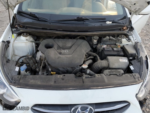 2017 Hyundai Accent SE with VIN KMHCT4AE0HU224228, listed as a Copart auction lot 47769335 with 182,917 mi miles and Salvage Title. Bid and sale history available at carsss.com. Image 12.