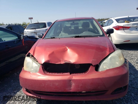 2006 Toyota Corolla CE with VIN 2T1BR32E26C710718, listed as a Copart auction lot 56579285 with 261,054 mi miles and Salvage title. Bid and sale history available at DreamBid. Image 5.