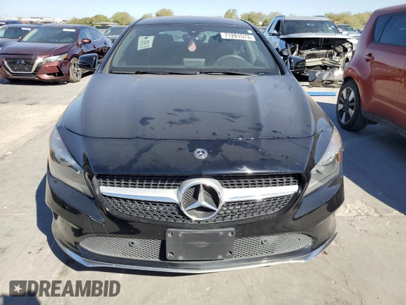2018 Mercedes-Benz CLA 250 with VIN WDDSJ4GB5JN541978, listed as a Copart auction lot 71281573 with 47,595 mi miles and . Bid and sale history available at DreamBid. Image 5.