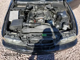 2001 BMW 5 Series 540iA with VIN WBADN63471GM73128, listed as a Copart auction lot 89194105 with 186,728 mi miles and Salvage Title. Bid and sale history available at carsss.com. Image 12.