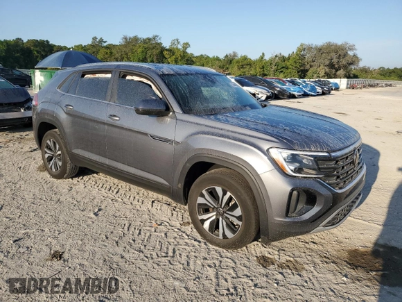 2024 Volkswagen Atlas SE with VIN 1V2DE2CA1RC203346, listed as a Copart auction lot 52594865 with Not provided miles and Salvage title. Bid and sale history available at DreamBid. Image 4.