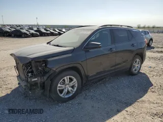 2018 GMC Terrain SLE with VIN 3GKALMEV3JL372254, listed as a Copart auction lot 50237645 with 140,806 mi miles and Salvage Title. Bid and sale history available at carsss.com. Image 1.