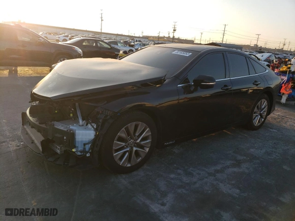 2023 Toyota Mirai XLE with VIN JTDAAAAA2PA009916, listed as a Copart auction lot 80165053 with 10,070 mi miles. Bid and sale history available at carsss.com. Image 1.