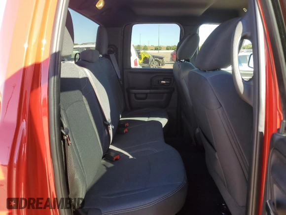 2021 Ram 1500 Classic Warlock with VIN 1C6RR7GT1MS584352, listed as a Copart auction lot 76042974 with 40,130 mi miles and Salvage Title. Bid and sale history available at carsss.com. Image 10.