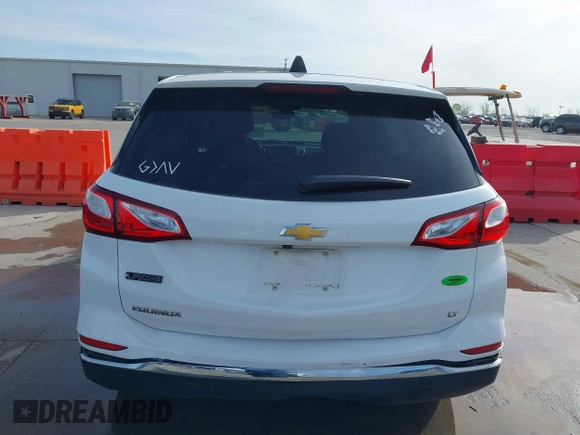2020 Chevrolet Equinox LT with VIN 3GNAXKEV1LS695819, listed as a IAAI auction lot 41860240 with 57,214 mi miles. Bid and sale history available at carsss.com. Image 17.