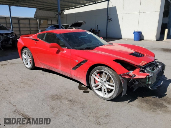 2016 Chevrolet Corvette Z51 1LT z VIN 1G1YH2D70G5109613, wystawiony jako Copart lot #75337174 z przebiegiem 29 063 mil mil oraz Szkoda całkowita • Salvage title. Historia ofert i sprzedaży dostępna na DreamBid. Obrazek 4.