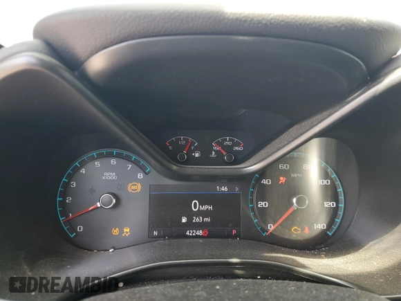2020 Chevrolet Colorado 4WD Z71 with VIN 1GCHTDEN5L1136144, listed as a Copart auction lot 50817325 with 42,248 mi miles and Salvage Title. Bid and sale history available at carsss.com. Image 9.