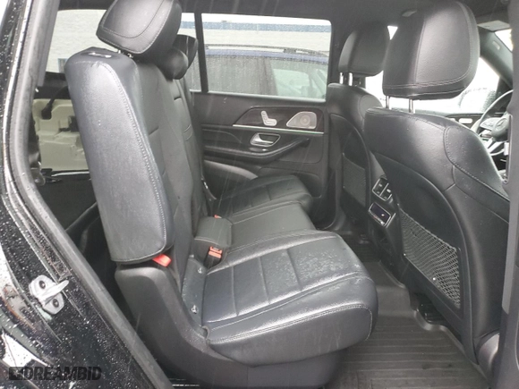 2021 Mercedes-Benz GLS with VIN 4JGFF5KEXMA449860, listed as a Copart auction lot 44813525 with 30,877 mi miles and Salvage Title. Bid and sale history available at carsss.com. Image 11.