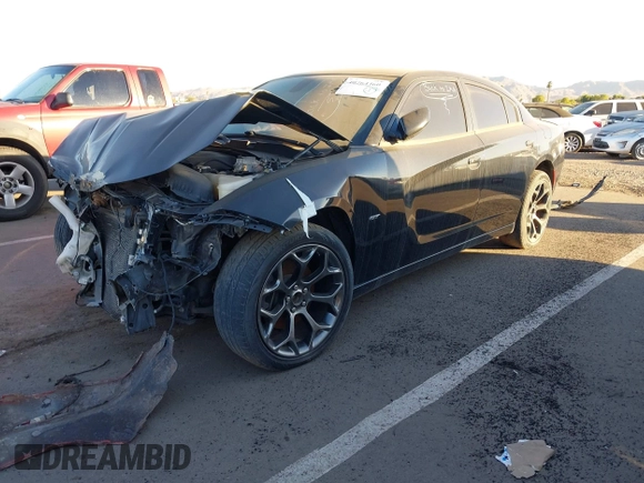 2018 Dodge Charger GT with VIN 2C3CDXJG0JH136247, listed as a IAAI auction lot 40764460 with 53,679 mi miles. Bid and sale history available at carsss.com. Image 2.