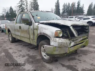 2005 Ford F-150 STX with VIN 1FTRX14W55FB01059, listed as a IAAI auction lot 41278921 with 183,193 mi miles. Bid and sale history available at carsss.com. Image 1.