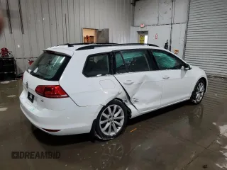 2017 Volkswagen Golf SportWagen S with VIN 3VWC17AU8HM526516, listed as a Copart auction lot 41868185 with 79,197 mi miles and Salvage Title. Bid and sale history available at carsss.com. Image 3.