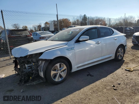 2016 Kia Optima Hybrid with VIN KNAGM4AD8G5096160, listed as a Copart auction lot 79064524 with 55,133 mi miles and Salvage Title. Bid and sale history available at carsss.com. Image 1.