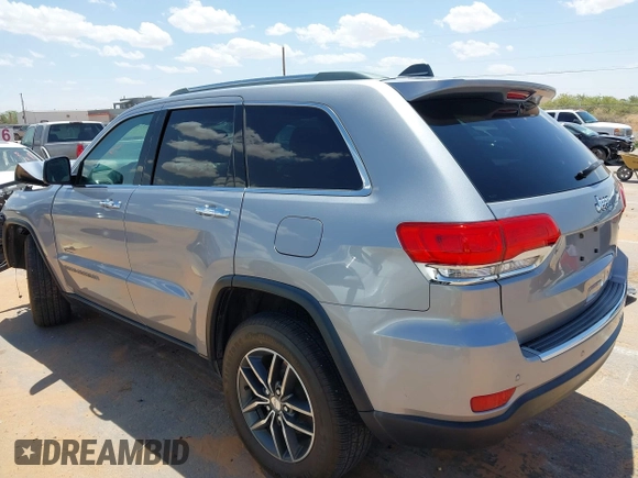 2018 Jeep Grand Cherokee Limited with VIN 1C4RJEBG9JC369953, listed as a IAAI auction lot 42174372 with 125,660 mi miles and . Bid and sale history available at DreamBid. Image 15.