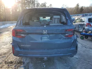 2025 Honda Odyssey EX-L with VIN 5FNRL6H69SB002182, listed as a Copart auction lot 44085465 with Not Provided miles and Salvage Title. Bid and sale history available at carsss.com. Image 6.