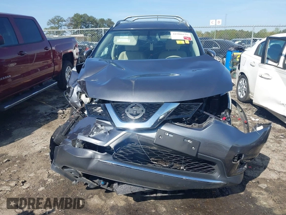 2015 Nissan Rogue SL with VIN 5N1AT2MT1FC766074, listed as a IAAI auction lot 41908829 with 52,537 mi miles. Bid and sale history available at carsss.com. Image 12.